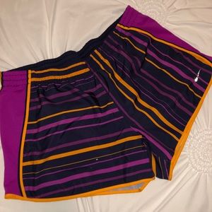 Colorful nike shorts